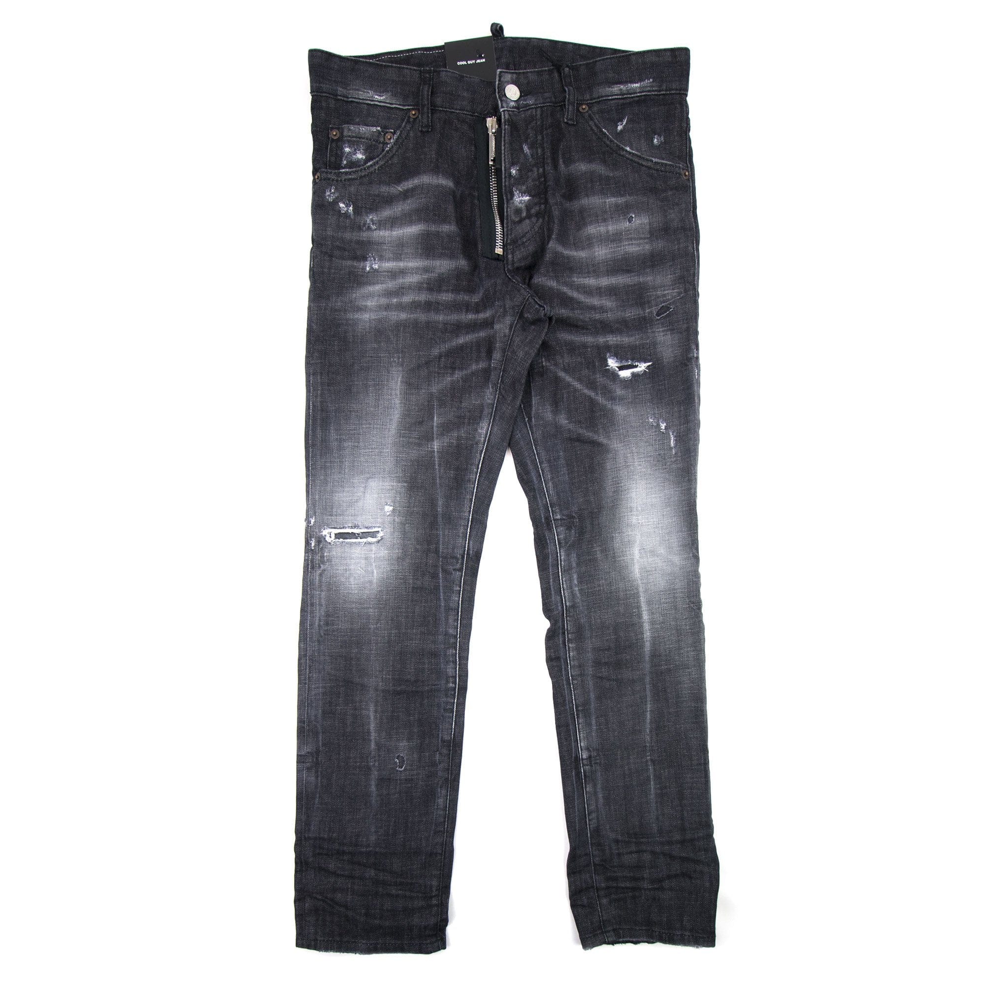 Dsquared2 Cool Guy Black Jean Zip Black