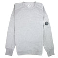 CP Company Diagonal Fleece Lens Sweatshirt w/ Waist String Grey