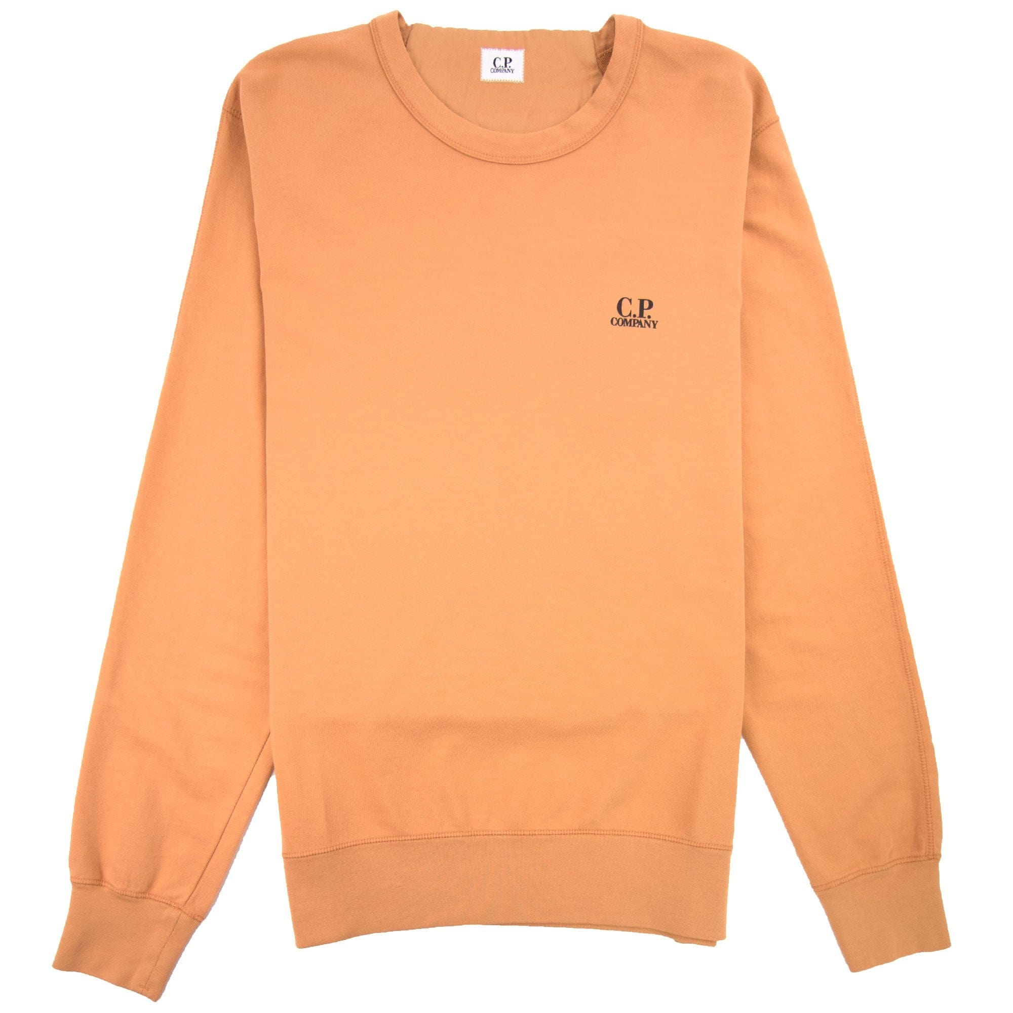 CP Company Chest Logo Sweatshirt Orange