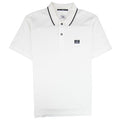CP Company Tipped Polo Shirt White
