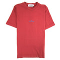 Stone Island Junior Back Logo T-Shirt Red V0010