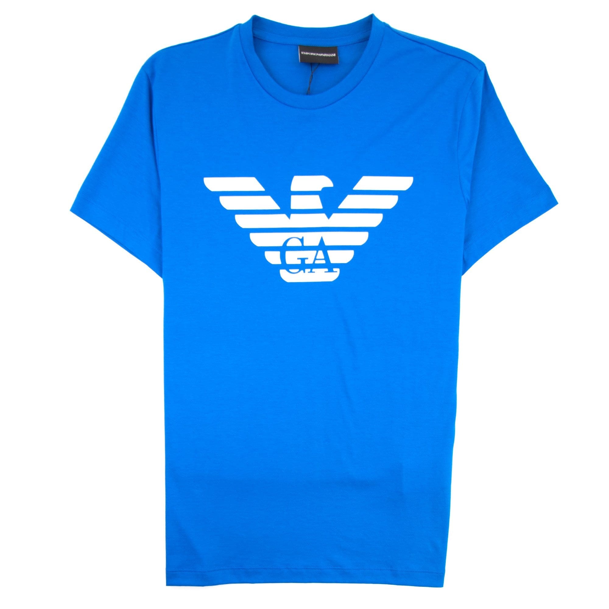 Armani Jeans Eagle Logo T-shirt Bluette 0944