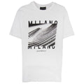 Armani Jeans City Logo Milano T-shirt Bianco Ottico 0100