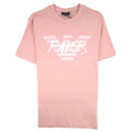 Armani Jeans Eagle City Writing Paris T-shirt Rosa Polvere 0344
