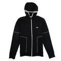 Hugo Boss Saggy Waffle Hooded Jacket Black