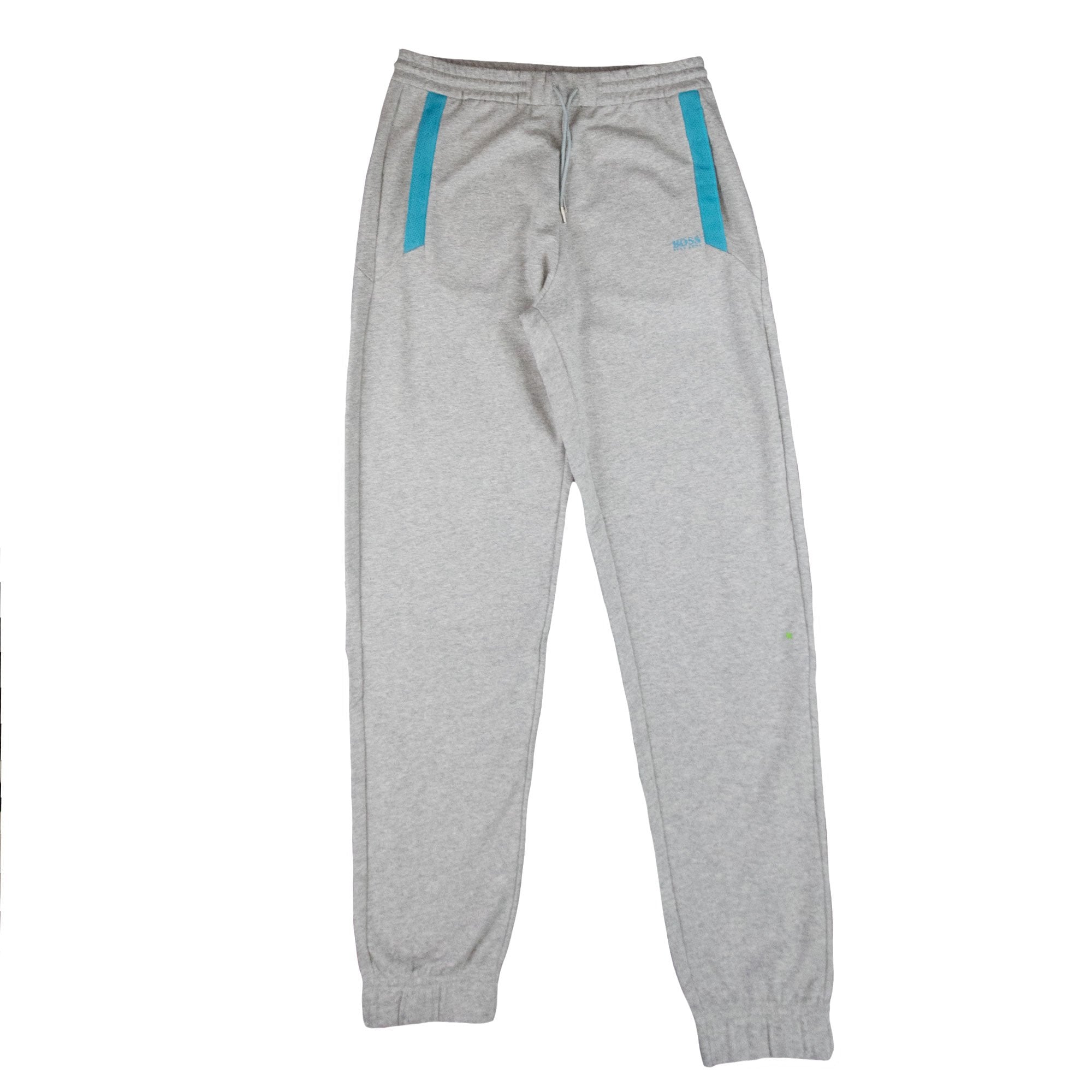 Hugo Boss Halko Small Logo Tracksuit Bottoms Grey/Teal