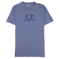 CP Company Garment Dyed Logo T-shirt Blue 874