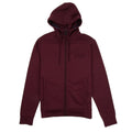 Hugo Boss Saggy Embossed Logo Hoodie Burgundy