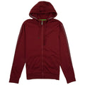 Hugo Boss Saggy Pin Stripe Hoody Burgundy