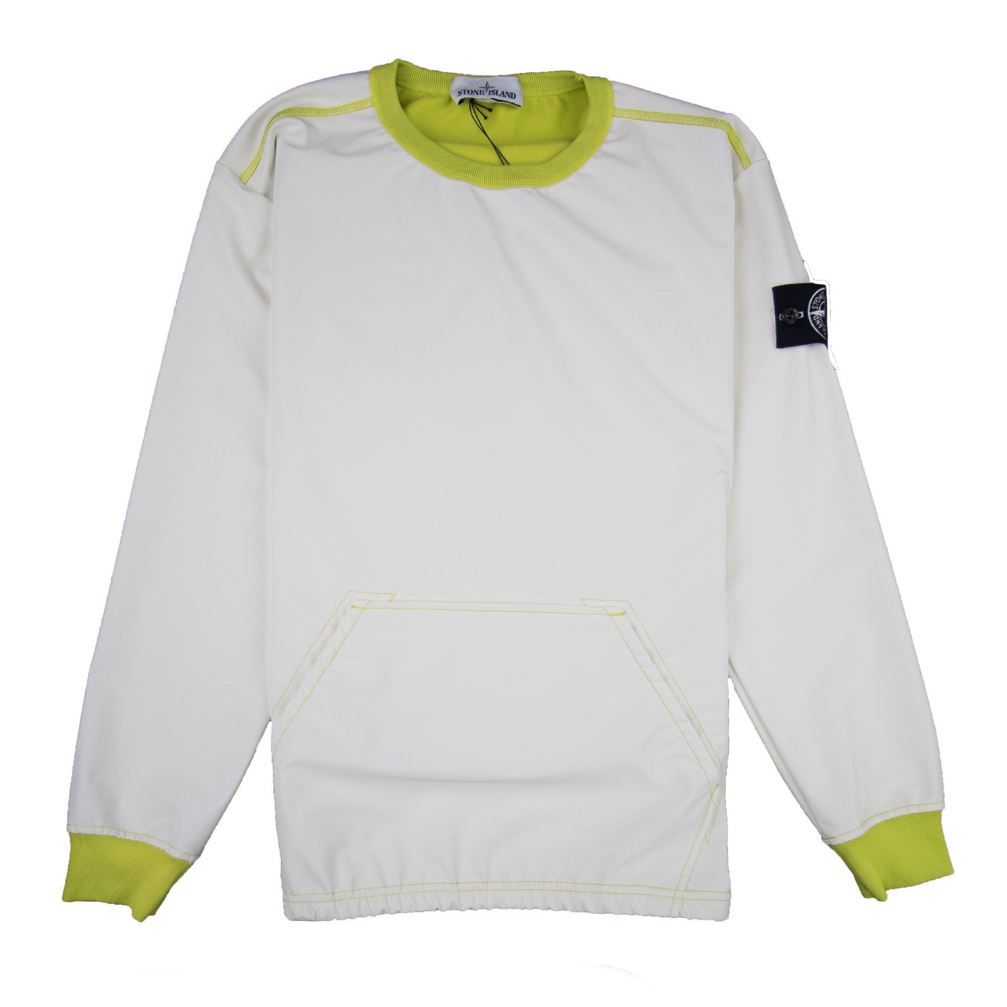 Stone Island Inside Out Le 3m Reflective Sweatshirt Yellow V0038