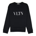 Valentino Vltn Crewneck Sweatshirt Black