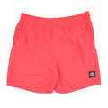 Stone Island Logo Patch Swim Shorts Coral V0036