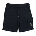 CP Company Undersixteen Navy Lens Logo Bermuda Shorts Navy 888