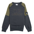 CP Company Undersixteen Embroidered Lens Sweatshirt Charcoal 985