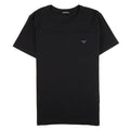 Emporio Armani Chest Logo Side Straight T-Shirt Black 00020