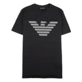 Emporio Armani Diagonal Eagle Logo T-shirt Black 999