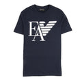 Armani Jeans EA Eagle Print Logo T-shirt Blue Navy 0922