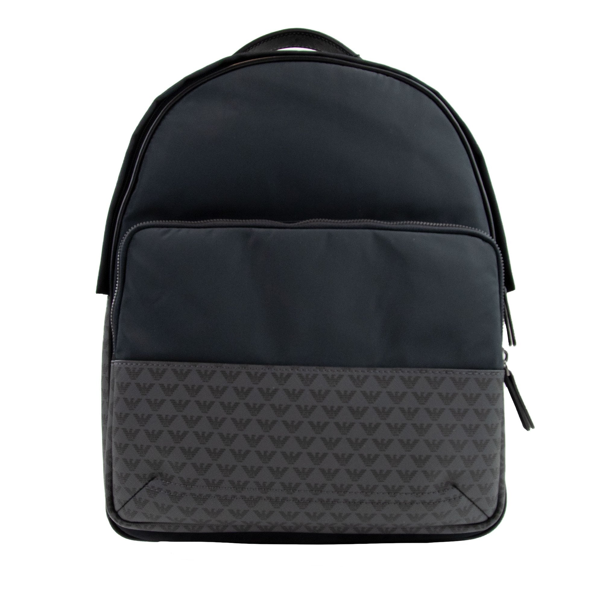 Emporio Armani All Over Print Backpack Navy/Black