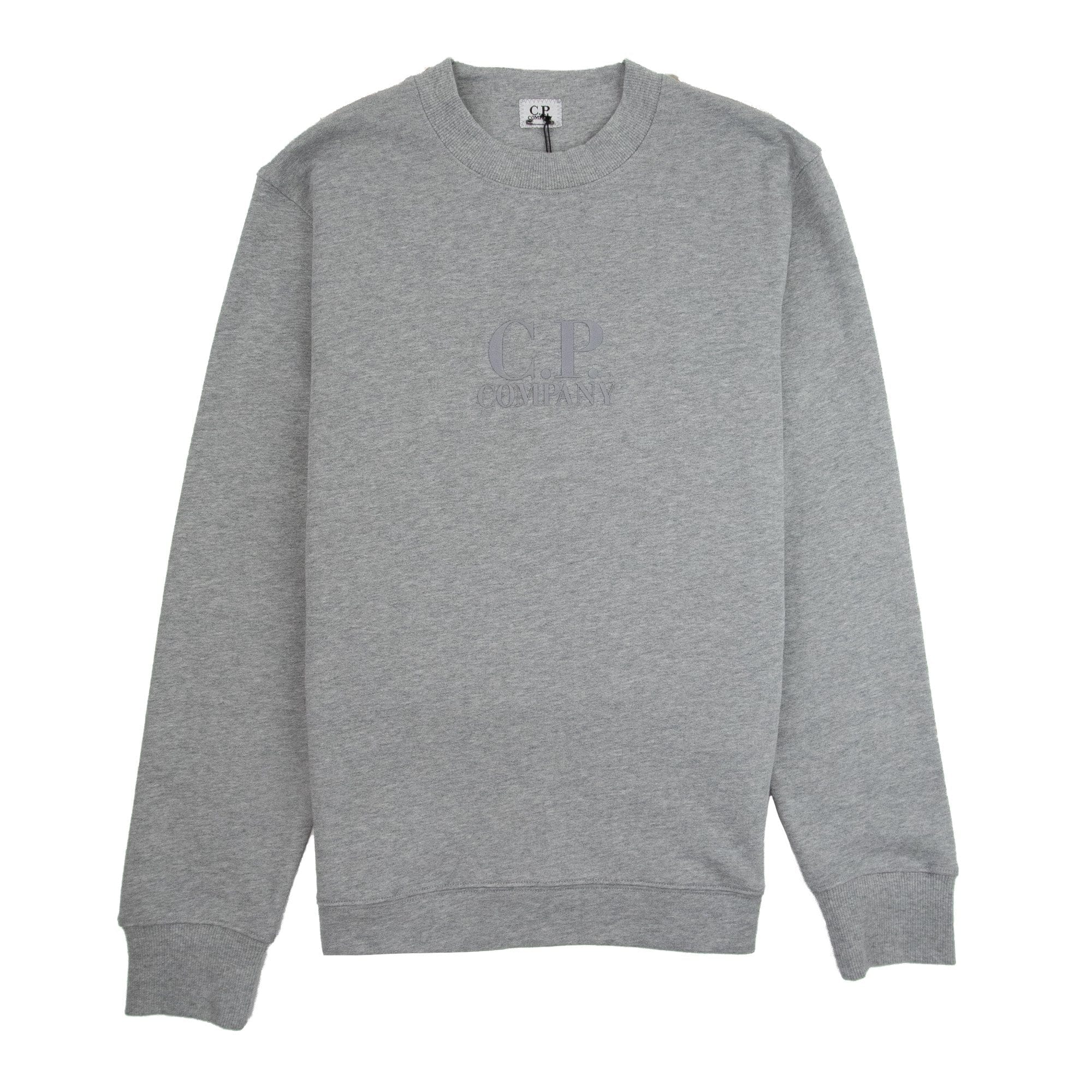 CP Company Fleece Sweatshirt Front Logo Grey M93