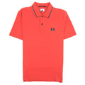 CP Company Polo Stripe Collar Red 547
