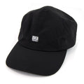 CP Company Chrome Patch Logo 5 Panel Cap Black 999