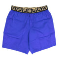 Versace Medusa Waistband Long Swim Shorts Bluette