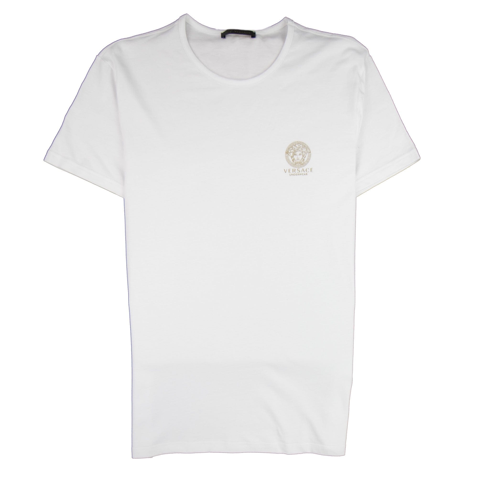 Versace Underwear Chest Logo Box Tee White