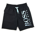 Hugo Boss Kids Logo Swimshorts Black