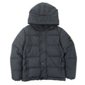 Stone Island Junior Garment Dyed Crinkle Reps Ny Down Jacket Black V0029