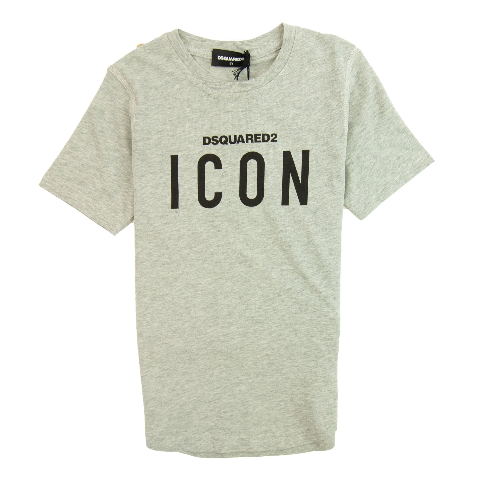 Dsquared2 Kids D2 Icon Chest Logo Grey