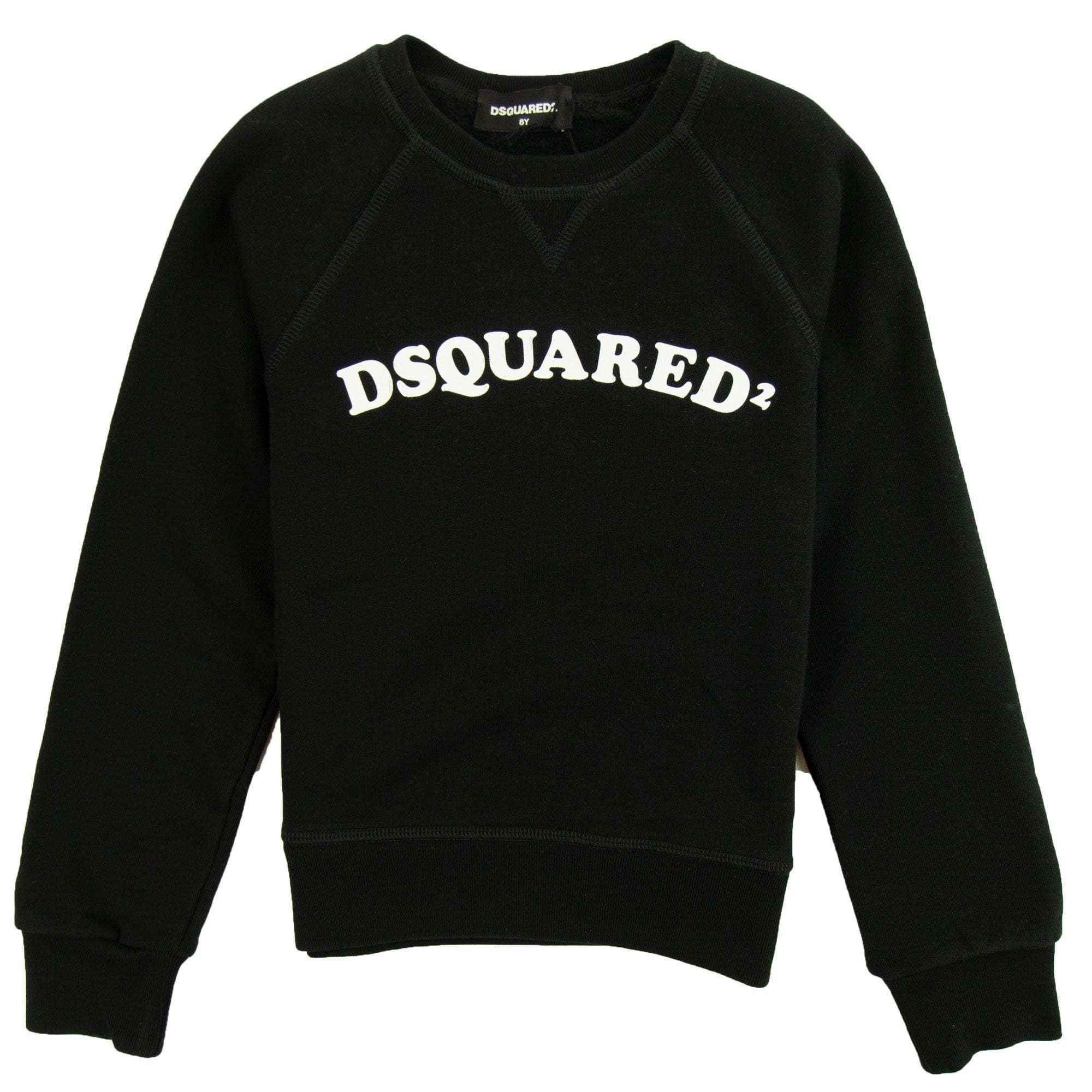 Dsquared2 Kids Arch Logo Crewneck Sweatshirt Black