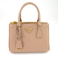 Prada Galleria Mini Saffiano Tote Bag Pink Cipria