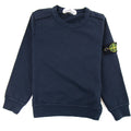 Stone Island Junior Crewneck Sweatshirt Navy V0020