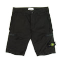 Stone Island Junior Cargo Shorts Black VOO29