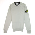 Stone Island Junior Crew Neck Knit Jumper Grey V0060