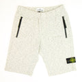 Stone Island Junior Fleece Badge Short Dust Grey V0060