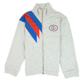 Gucci Junior Funnel Neck 3 Stripe Jacket Grey