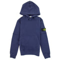 Stone Island Junior 60240 Hooded Sweatshirt Blue V0026