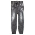 Dsquared2 Black Worked Slim Jeans Black