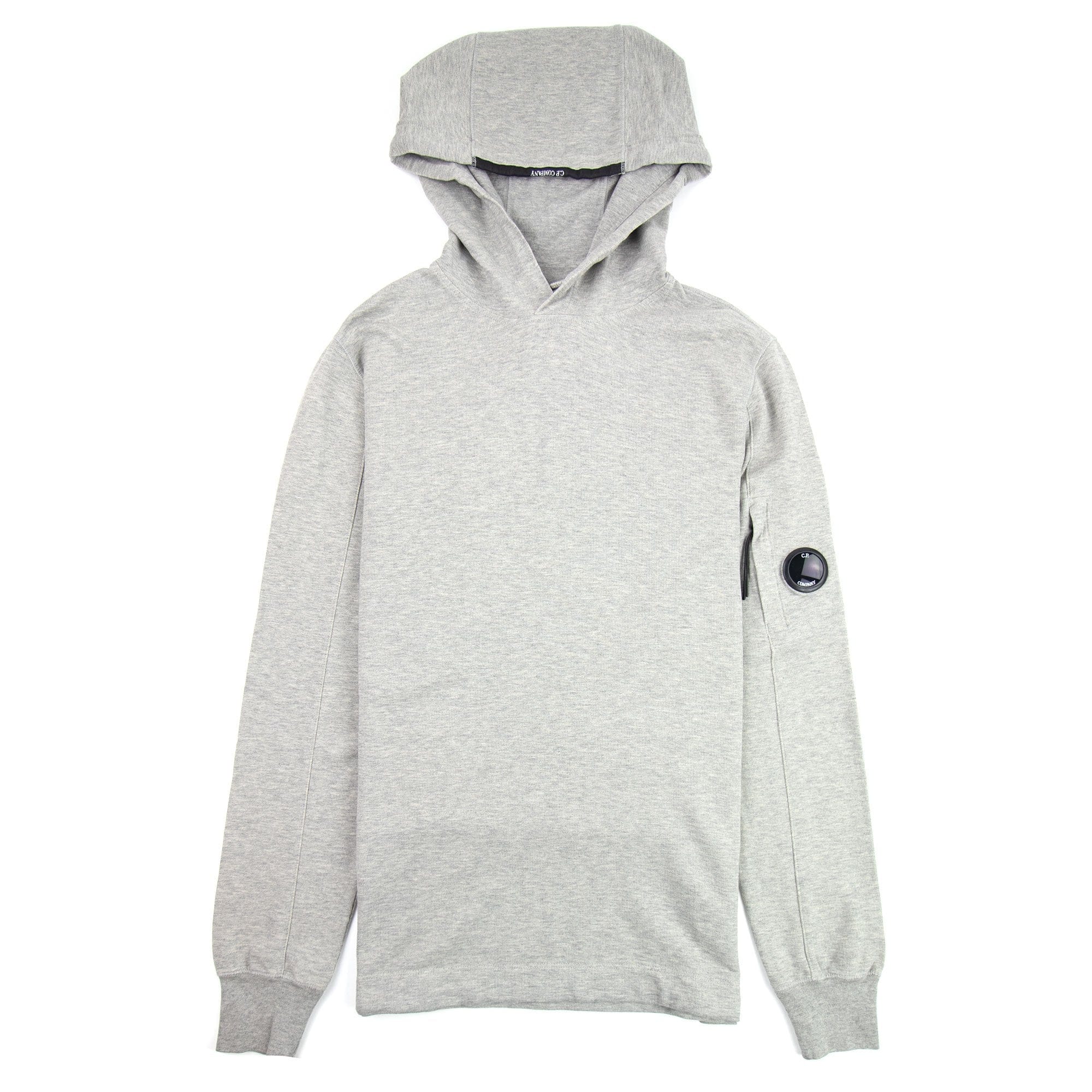 CP Company Light Fleece Hooded Sweat Grey M93