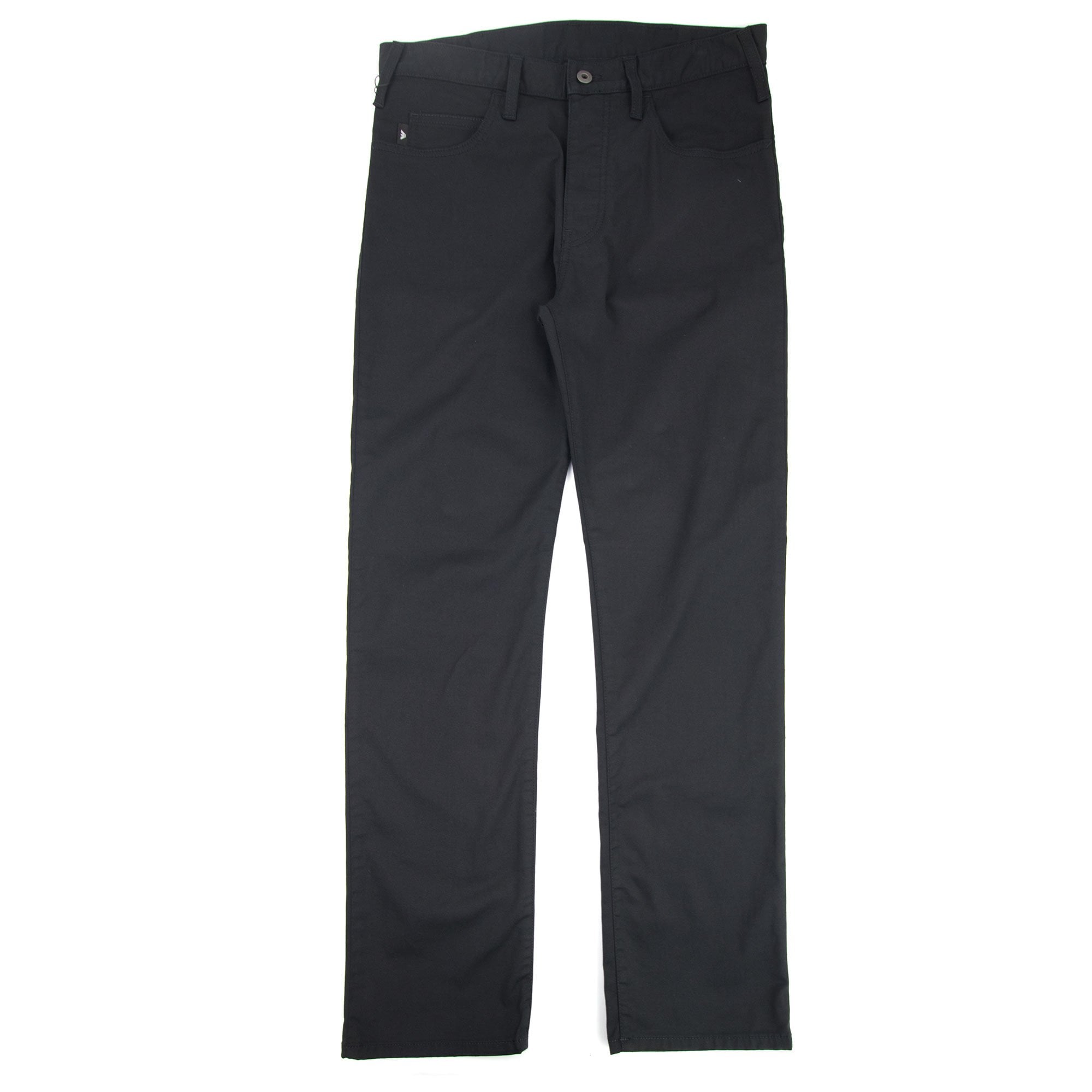 Emporio Armani Stretch Cotton Gabardine J21 Jeans Nero 0999