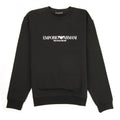 Emporio Armani Logo Print Sweatshirt Black 999