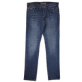 Emporio Armani J06 Washed Gold Stitch Slim Fit Jeans 0941 Denim Blue