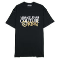 Versace Jeans Couture Crew Logo T Shirt Black