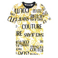 Versace Jeans Couture Logo Baroque Print T-shirt White 003