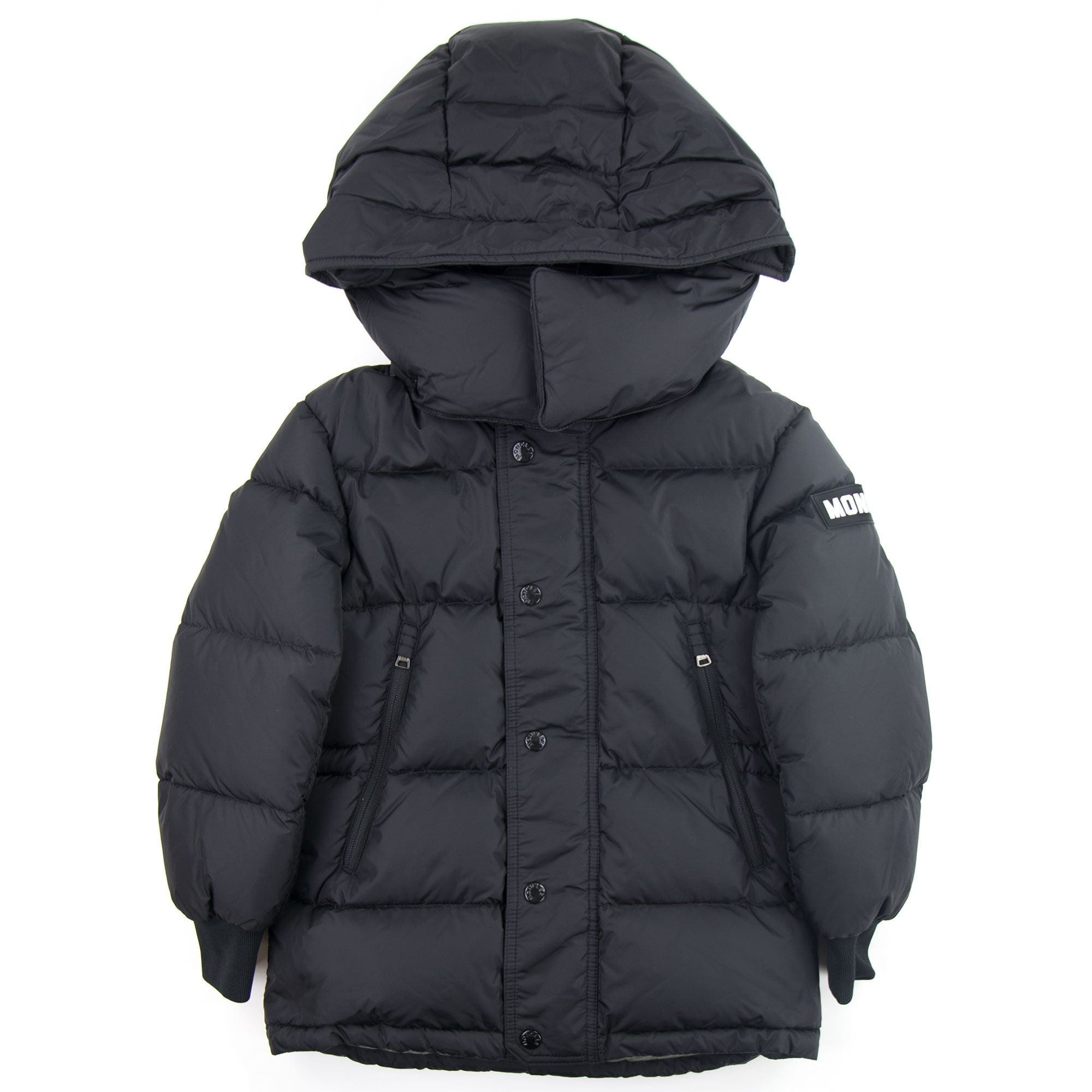 Moncler Junior Soubiran Giubbotto Down Jacket Black 999