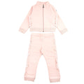 Moncler Junior Completo Cardigan Frill Tracksuit Pastel Pink 510