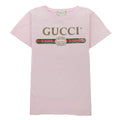 Gucci Junior Logo T-shirt 5861 Pink