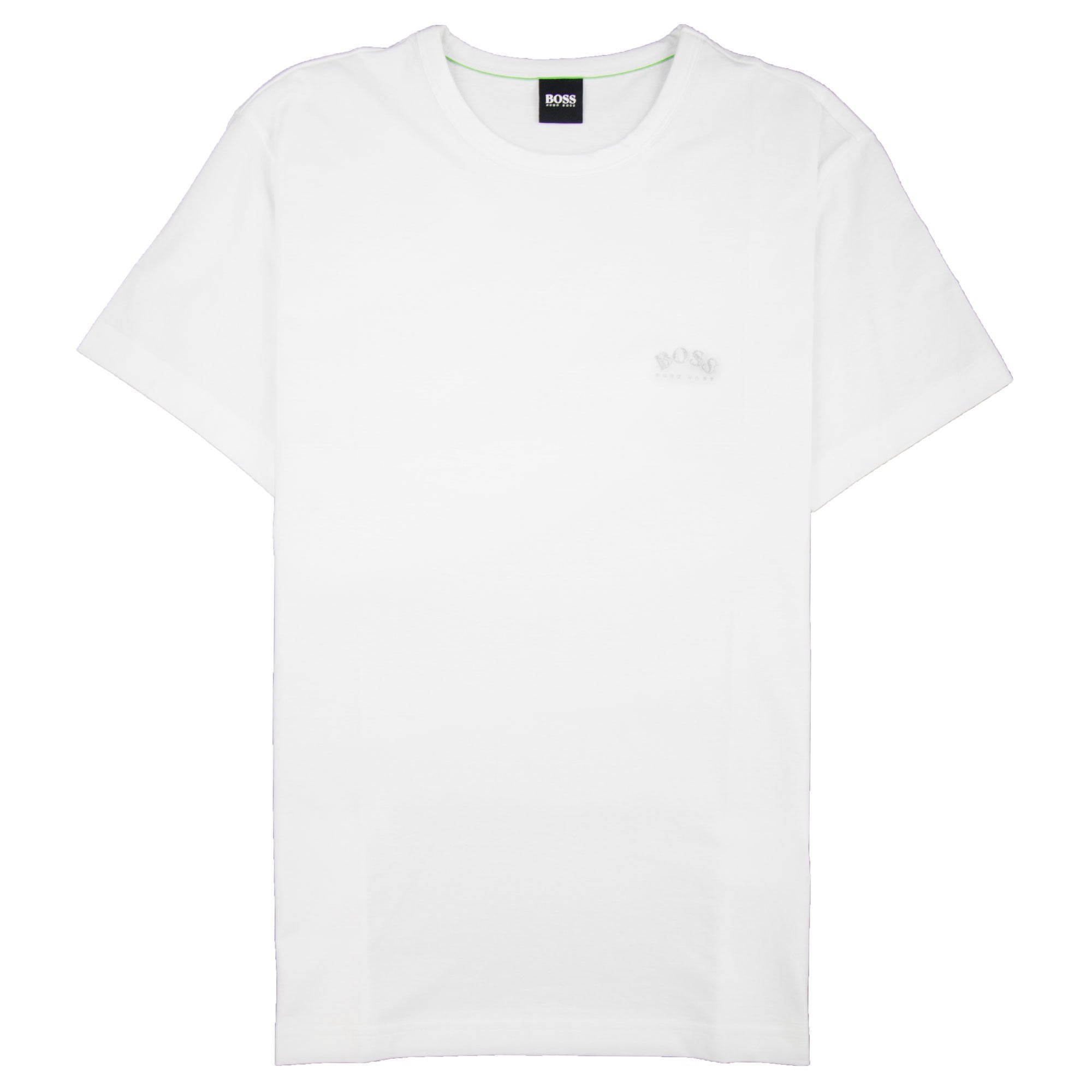 Hugo Boss Curved Logo T-shirt White