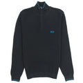 Hugo Boss Small Logo Quarter Zip Sweatshirt 001 Black